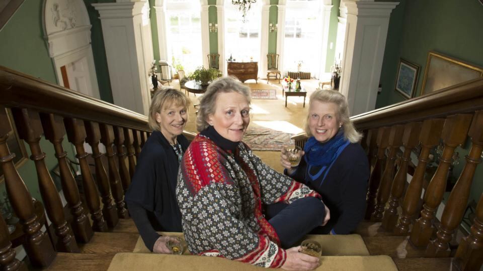 The Jameson sisters at Tourin House and Gardens, their ancestral home