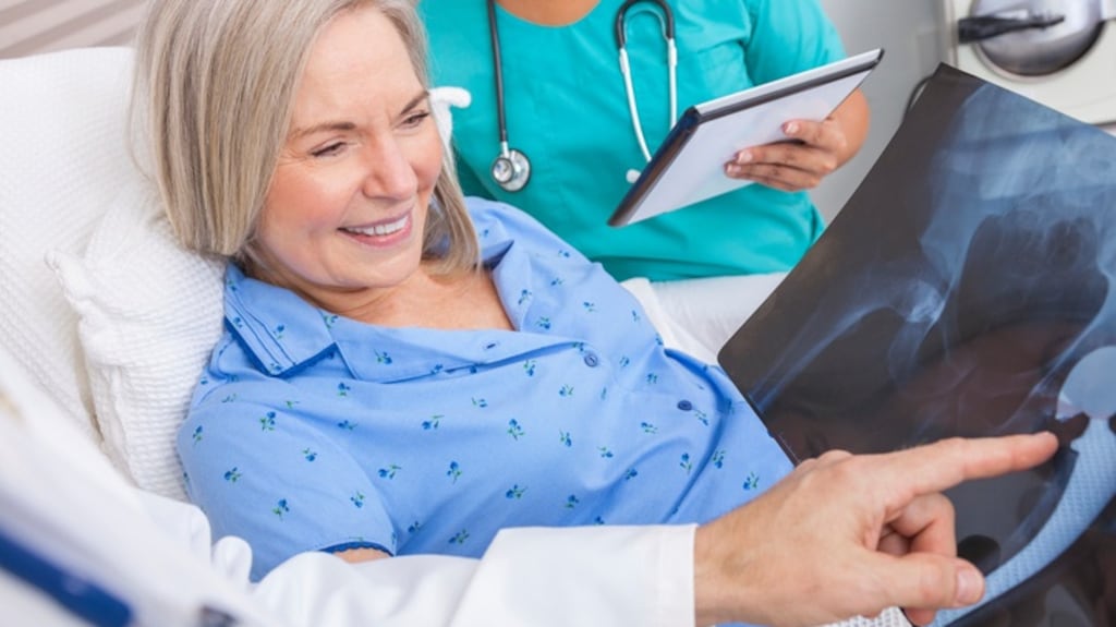 The operation is designed to replace a hip joint which has been damaged, usually by arthritis.