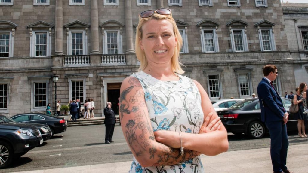 Senator Lynn Ruane said the two men were probably at home “without any support after what is a tragic experience”.  Photograph: Brenda Fitzsimons