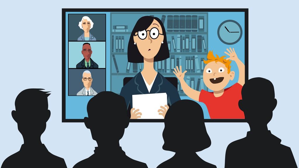 My partner has not lived with the fear that an oblivious child, at one with nature, might become an inadvertent background streaker in a Skype broadcast.