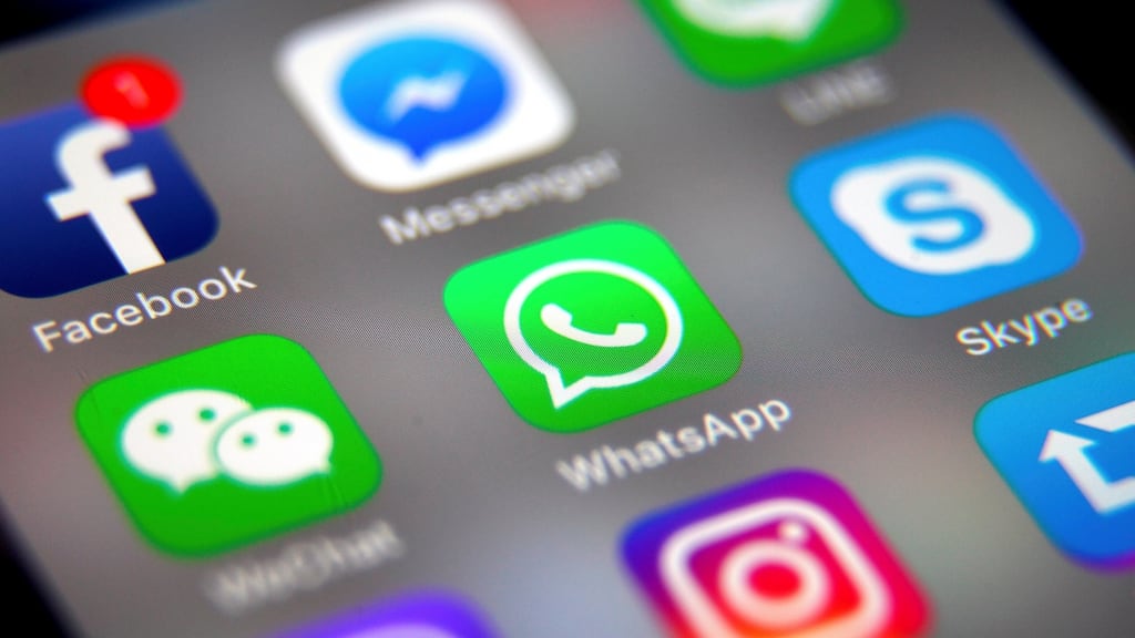 WhatsApp, a popular messaging service owned by Facebook Inc, suffered a global outage for about an hour on Sunday. Photograph: PA/RITCHIE B. TONGO