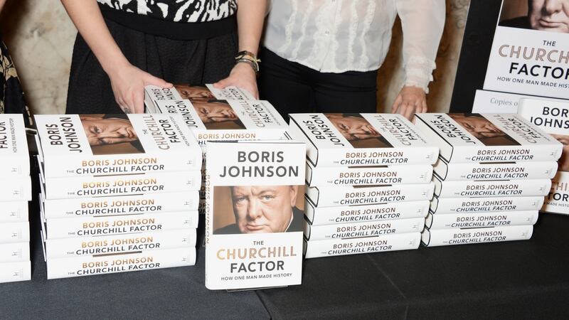 The launch of Boris Johnson’s book The Churchill Factor: How One Man Made History in London in 2014. Photograph: David M Benett/Getty Images