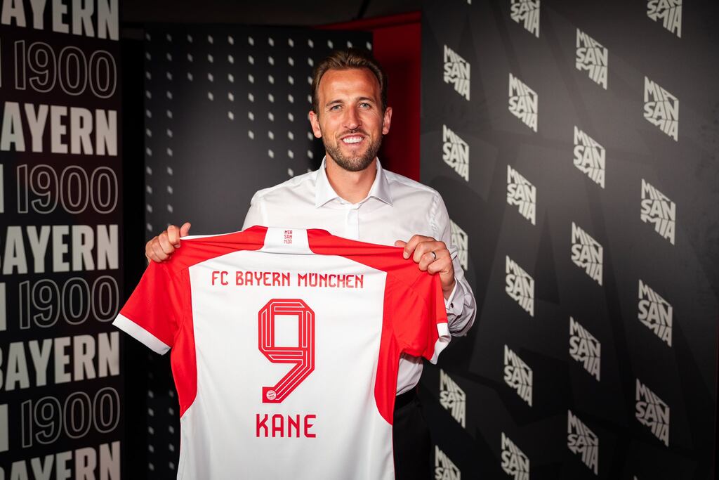Harry Kane has signed for Bayern Munich until 2027