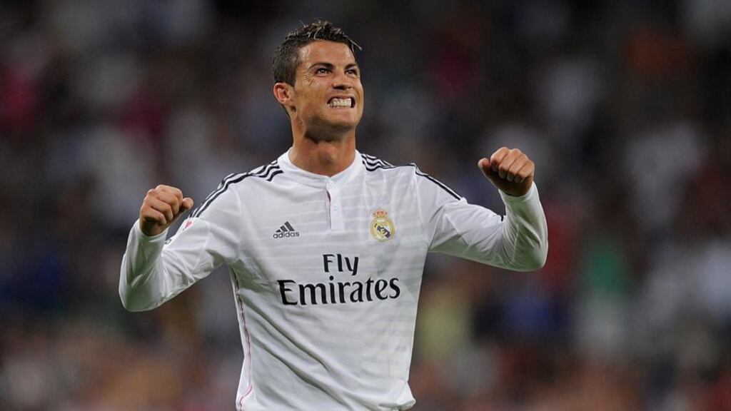 Cristiano Ronaldo of Real Madrid has been named Uefa’s Best European Player. Photograph: Denis Doyle/Getty Images