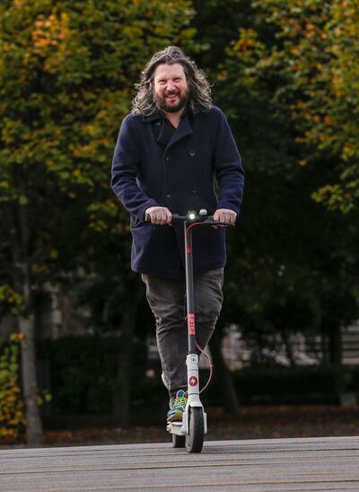 Patrick Freyne's love of Lego castles has not dimmed with age. Photograph: Crispin Rodwell