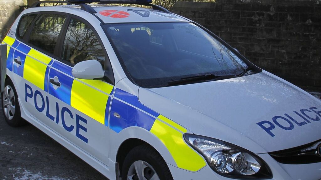 Police arrested a man armed with a crossbow in the Greater Manchester area. Photograph: Peter Byrne/PA Wire