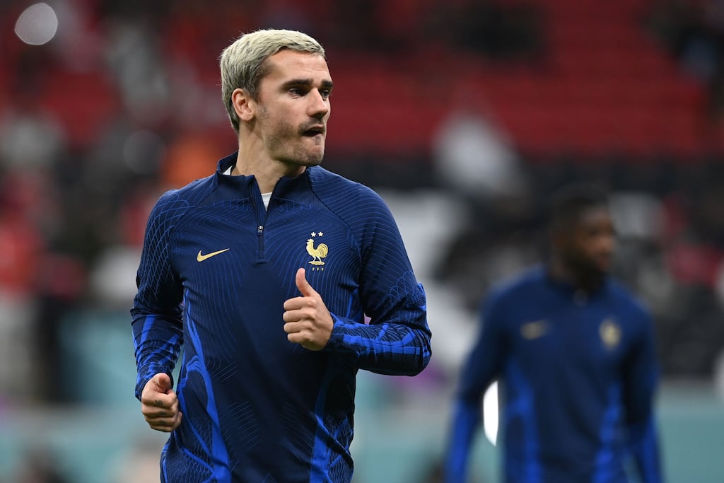 Antoine Griezmann has been highly influential for France, both creatively and defensively. Photograph: Georgi Licovski/EPA