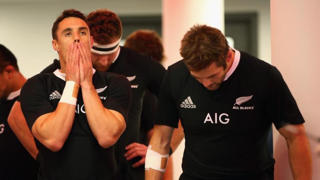Dan Carter and Richie McCaw will play together for the last time for the Canterbury Crusaders. Photo: Phil Walter/Getty Images