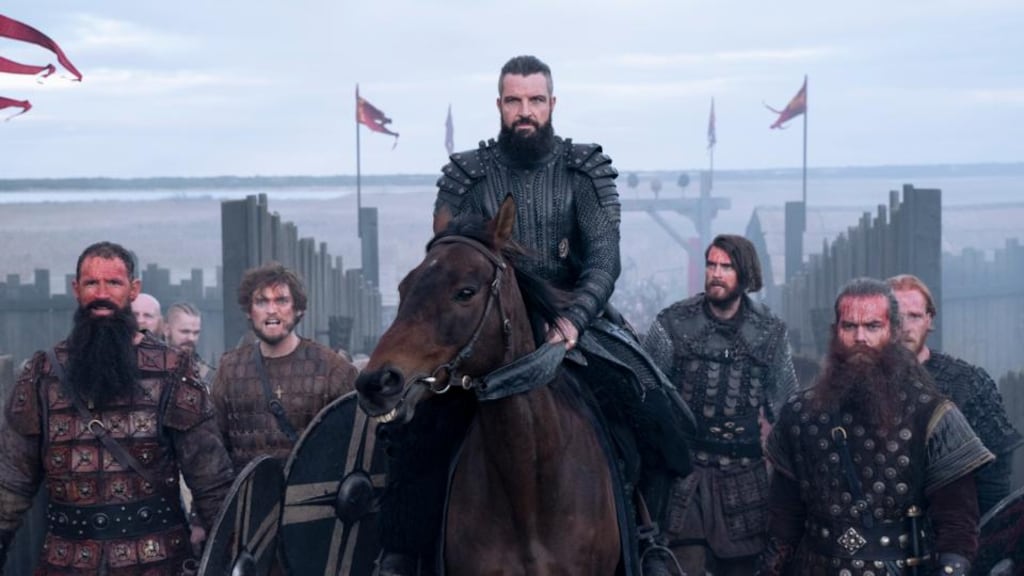 Vikings are charging back to our screens this month, and Valhalla is promising to  be even more action-packed than the original show. Photograph: Bernard Walsh/Netflix