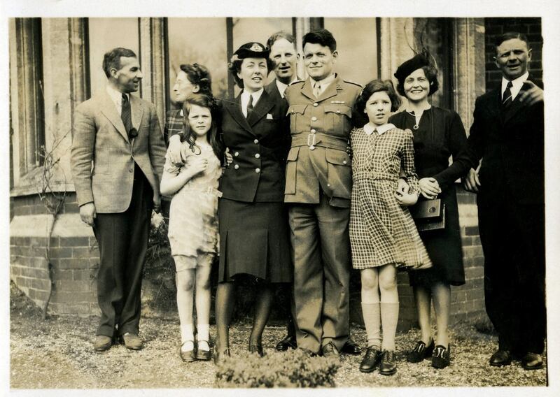 My parents Elizabeth and Andy Parsons  on their wedding day in 1945