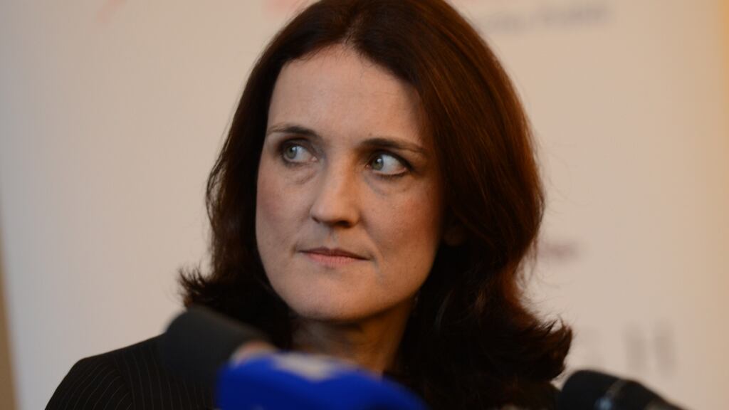 Northern Secretary Theresa Villiers is expected to disclose details of the report in the House of Commons. Photograph: Cyril Byrne