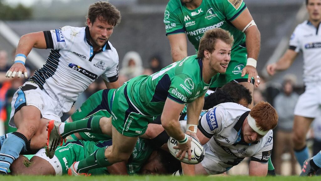 Kieran Marmion returns to the Connacht line-up. Photograph: Billy Stickland/Inpho