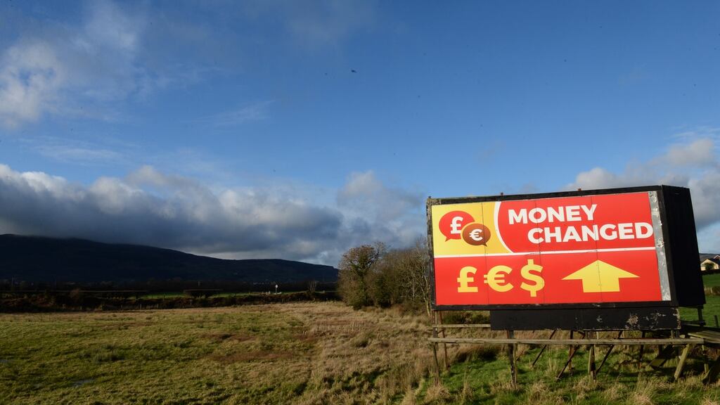 Close to the Border between Dundalk, Co. Louth and Newry, Co. Down. Photograph: Dara Mac Dónaill