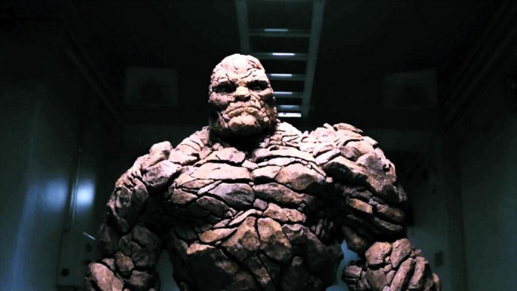 Not so gentle, Ben: The Thing (Jamie Bell) in Fantastic Four (2015)