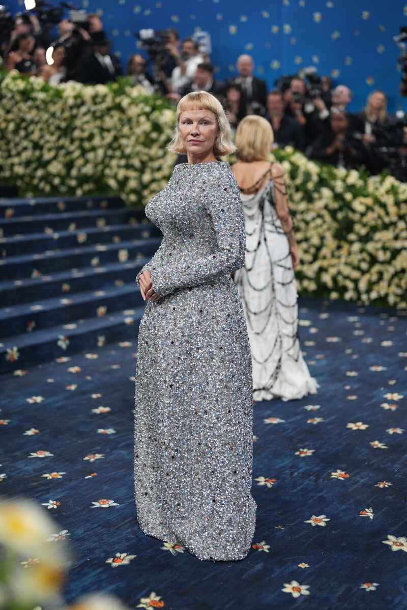 Pamela Anderson. Photograph: Amir Hamja/The New York Times