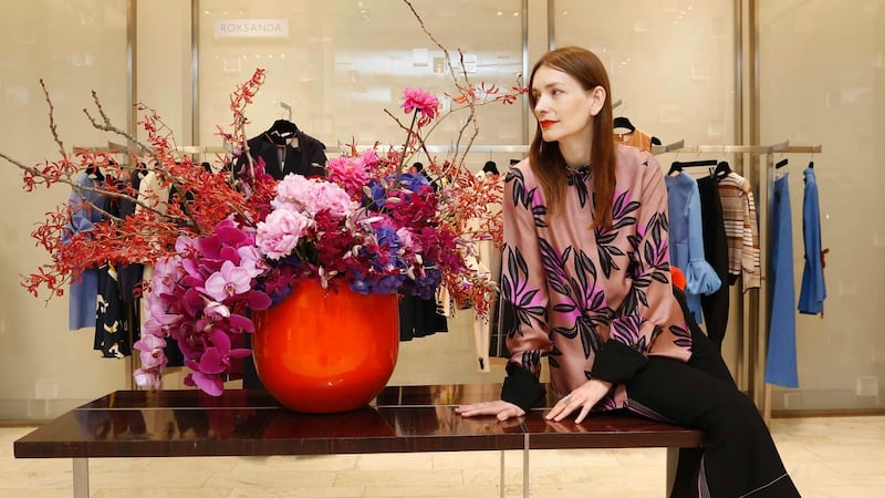 Designer Roksanda at Brown Thomas. Photograph: Sasko Lazarov/Photocall Ireland