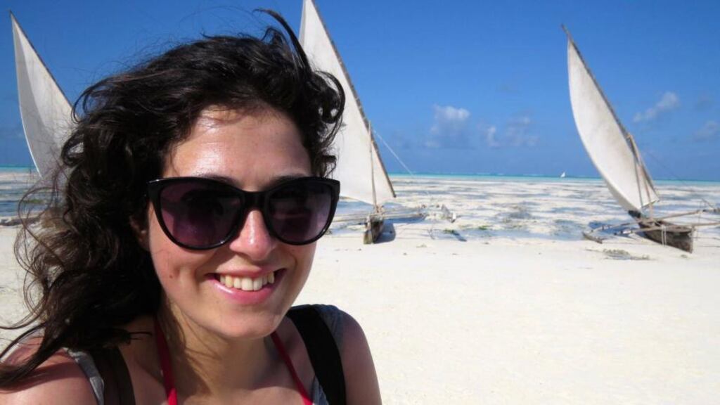 Aoife Spengeman: ‘It is actually nice to visit home and feel the cold. I never thought I’d say that.’