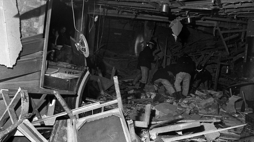Twenty-one people were killed and close to 200 injured in the 1974 bombings of the Mulberry Bush and the Tavern in the Town pubs in Birmingham. File photograph: PA Wire