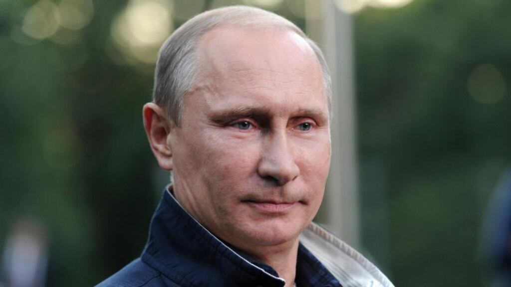 Russian president  Vladimir Putin. Photograph: Reuters