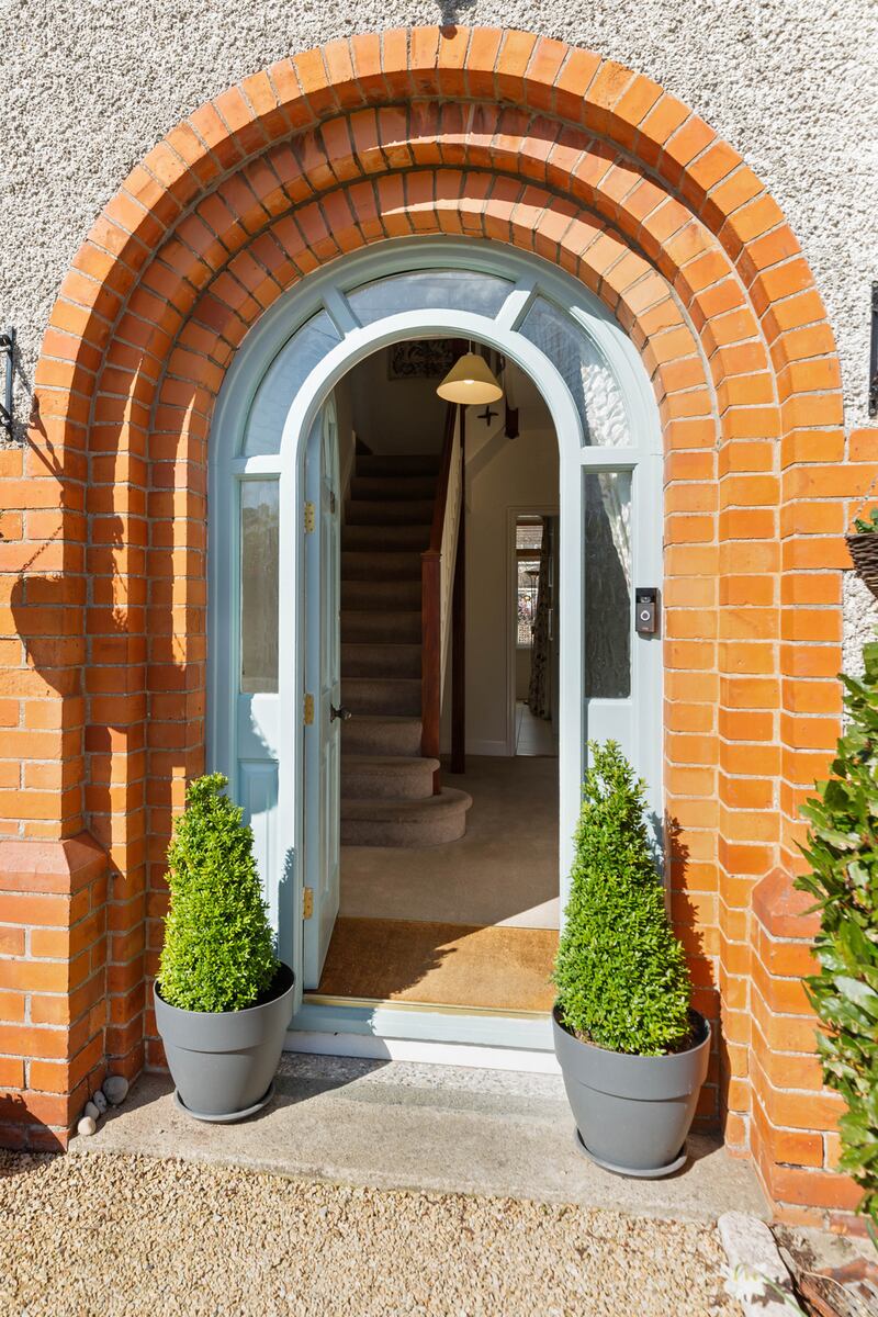 The entrance and hallway.