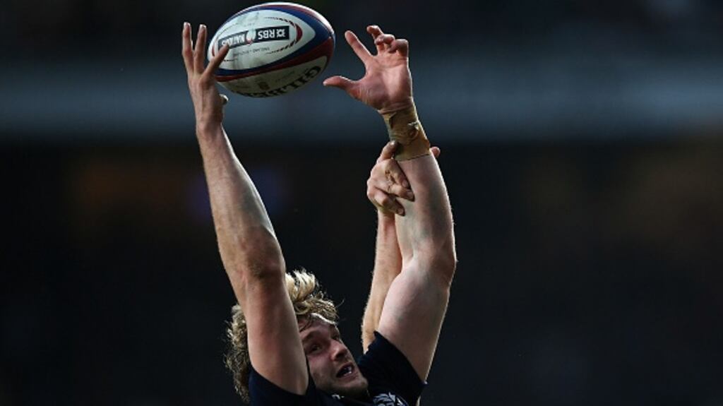 Richie Gray will be an addition to the Scotland side that comes to Ireland next weekend. Photograph: Laurence Griffiths/Getty Images