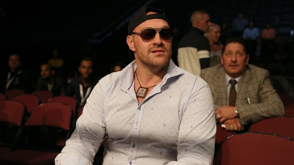 Tyson Fury could be stripped of his belts after testing positive for cocaine, according to reports. Photograph: PA