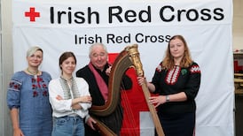 Community space set up for Ukrainians in Vicar Street warehouse