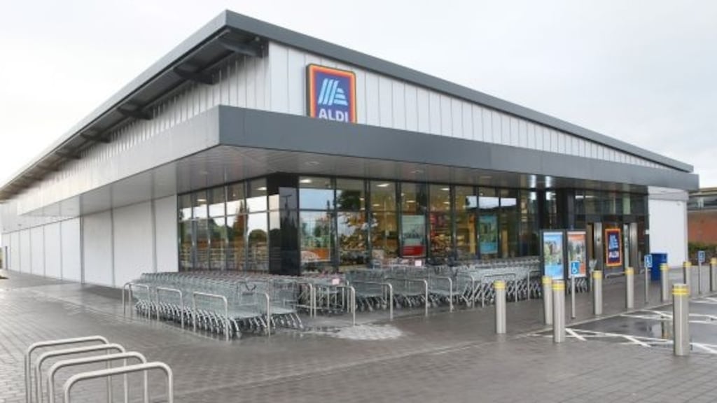 Aldi said sales have risen by 15.2 per cent over the last year with more than 1.4 million households shopping at its stores