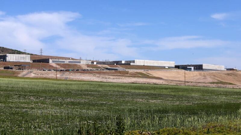 All eyes on Big Brother: the NSA’s $2 billion maximum-security data centre under construction in Bluffdale, Utah. Photograph: George Frey/Getty