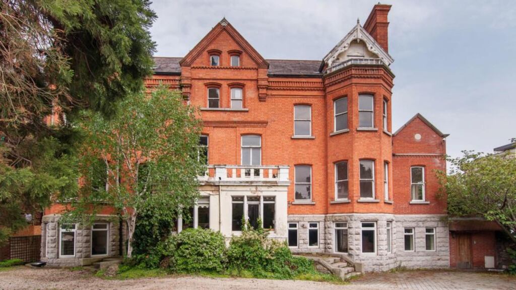 Rooms for improvement: two adjoining period houses at the corner of Merrion Road and Sandymount Avenue in Ballsbridge, Dublin 4, with two mews houses at the rear