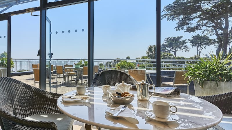 The refurbished mezzanine area in Kelly’s Resort Hotel