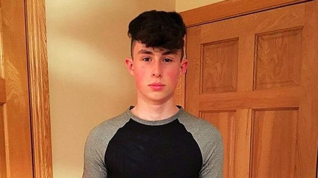 Kevin Donnellan (15) who died on Tuesday when he was struck by a car.