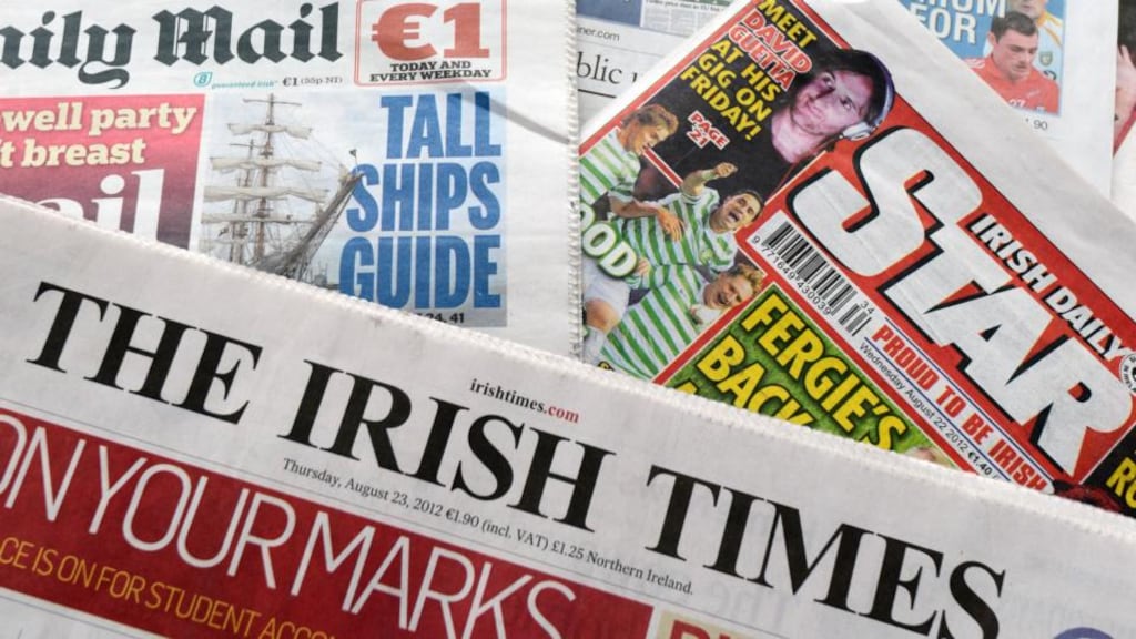 The press must continue to expose wrongdoing and hold the powerful to account, with honest, professional, brave and tenacious journalism. Photograph: Alan Betson