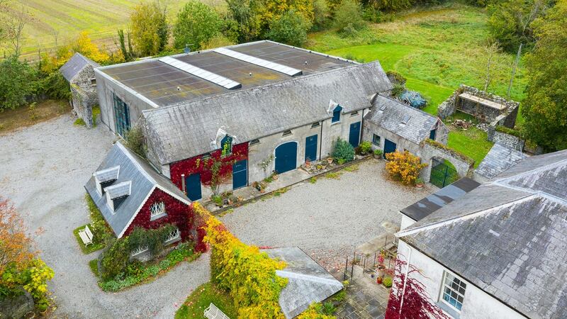 The artists’ studio and cottage at Kilfane Glebe, Thomastown, Co Kilkenny.