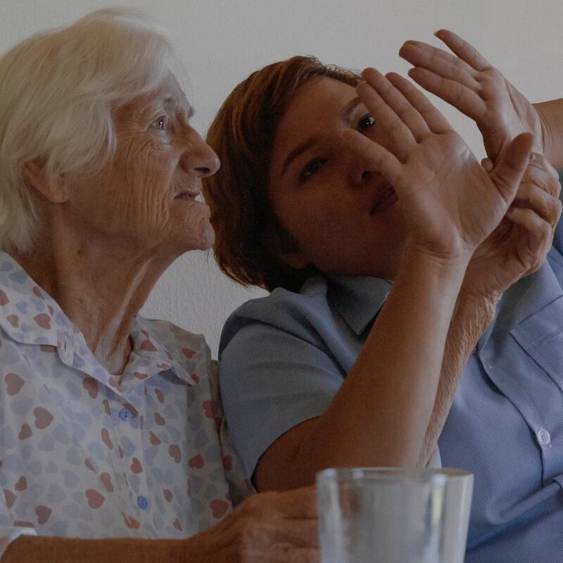 Elizabeth and Pomm in Mother