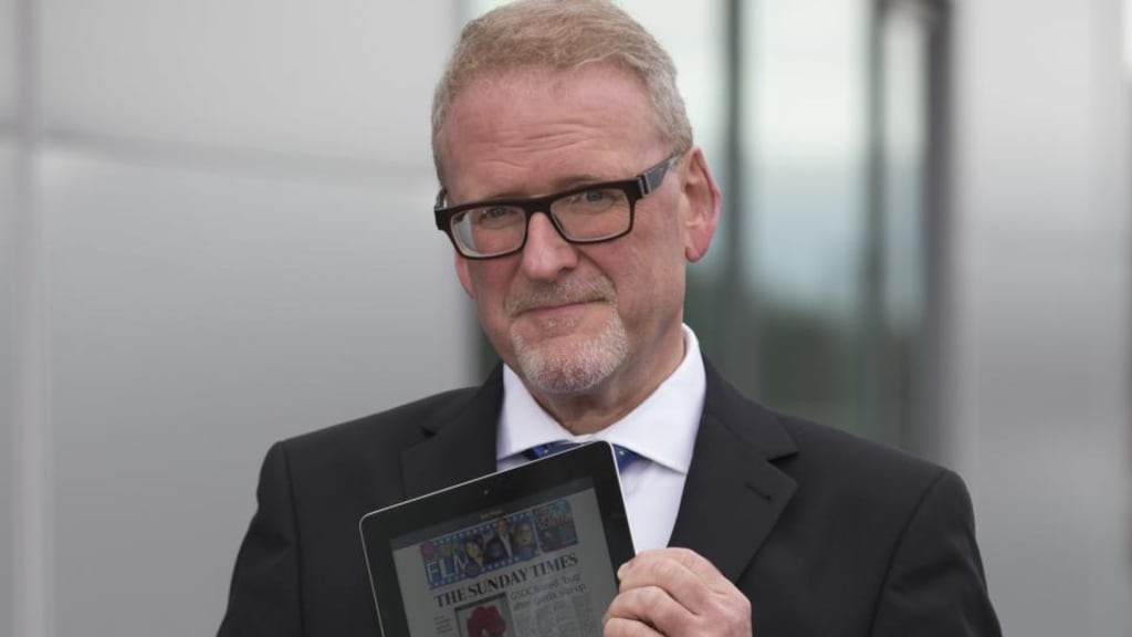 Frank Fitzgibbon, editor of the Sunday Times in Ireland