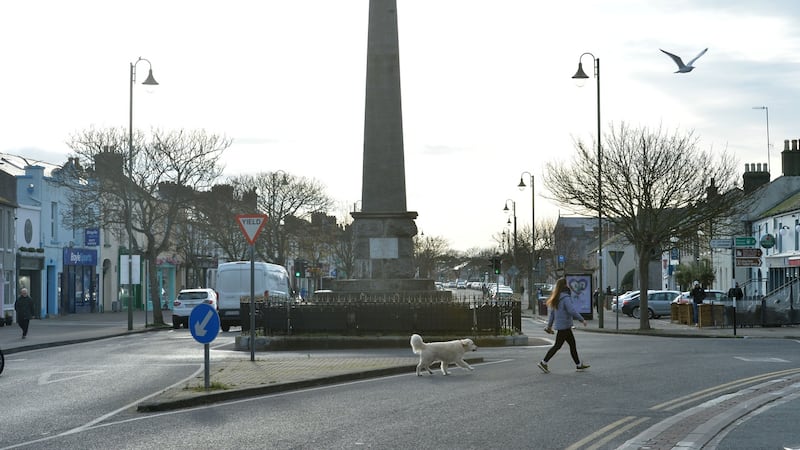 The monument on Strand Street, Skerries. Photograph: Alan Betson