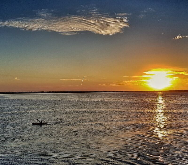 Coming home at the end of day, to Howth. Photograph: Francis Chambers