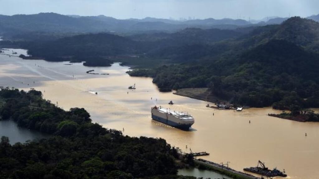 Financing for Panama Canal monorail will come from government-backed Japan Bank for International Cooperation. Photograph: AFP.