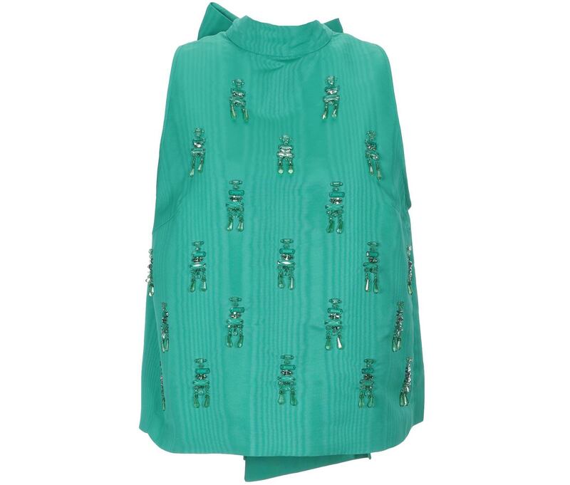 Appliqued top by MSGM �214