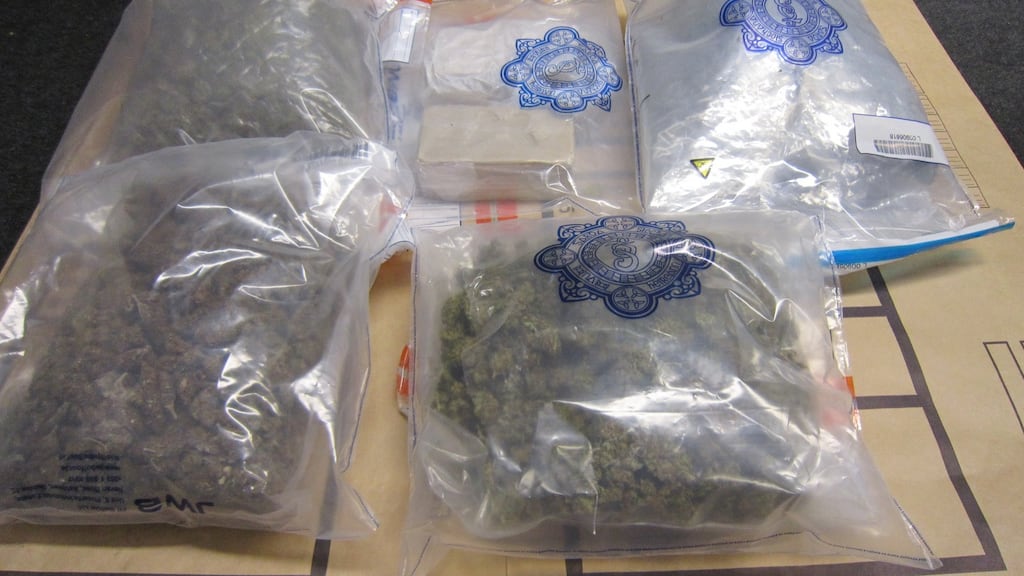 Gardaí seized more than €200,000 worth of drugs over the weekend, following a number of planned searches. Photograph: An Garda Síochána