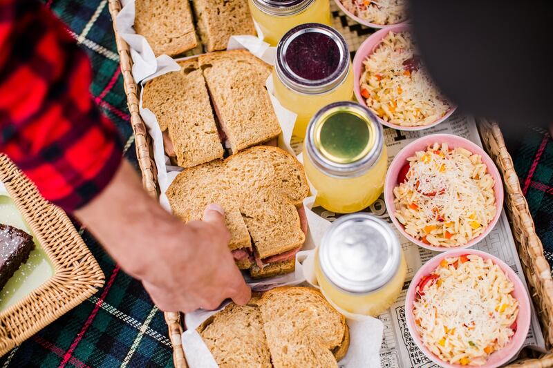 Irish Loop: Lighthouse Picnics prepares lunches served in baskets that can be carried out to the cliffside. Photograph: Candace Kennedy/New York Times