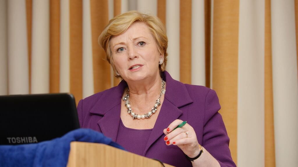 Frances Fitzgerald will publish the Criminal Justice (Burglary of Dwellings) Bill 2015. Photograph: Alan Betson