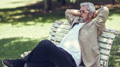 Men can find the natural physical changes  taking place in their bodies around this time very stressful. Photograph: iStock