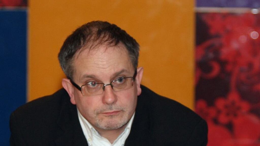 Cllr Mick Barry said part of the new party’s platform would be to get people to give it an electoral mandate to campaign against water charges when they were introduced this year. Photograph: Eric Luke / The Irish Times