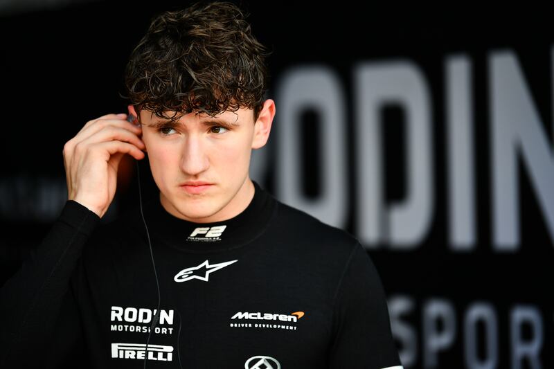 Alex Dunne says he's not focused on Formula One. Photograph: James Sutton/Getty