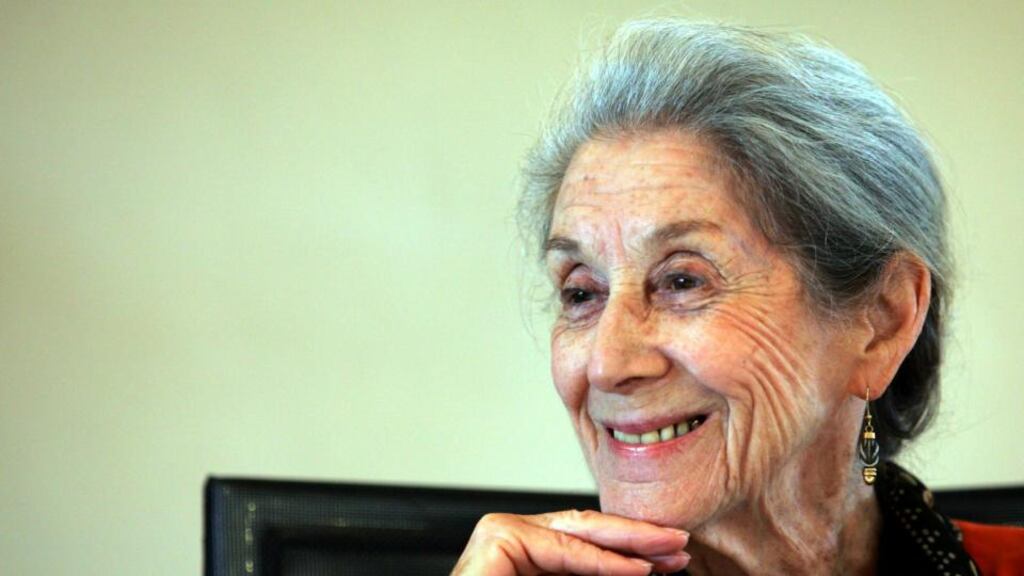 Nobel Prize for literature winner Nadine Gordimer photographed in February  2005. Photograph: Radu Sigheti/Reuters