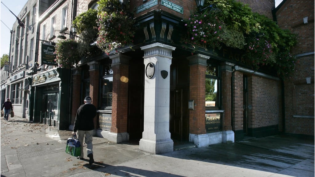 Bertie Ahern’s famed local, Fagan’s pub in Drumcondra. Photographer: Dara Mac Dónaill Dara Mac Donaill