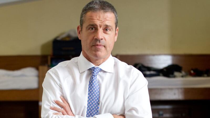 Midleton College principal Simon Thompson: ‘I think there is a growing awareness that should schools like ours move to the free scheme, there is going to be a real additional annual cost to the State.’ Photograph: Daragh McSweeney/Provision