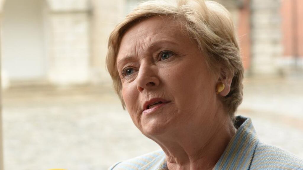 Minister for Justice Frances Fitzgerald: has agreed a new amendment to the Marriage Bill 2015. Photograph: Cyril Byrne/The Irish Times